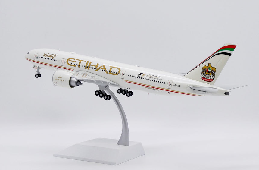 JC Wings Etihad Airways Boeing 777-200LR "2015 Formula 1" (A6-LRD) 1/200 Aircraft Scale Model