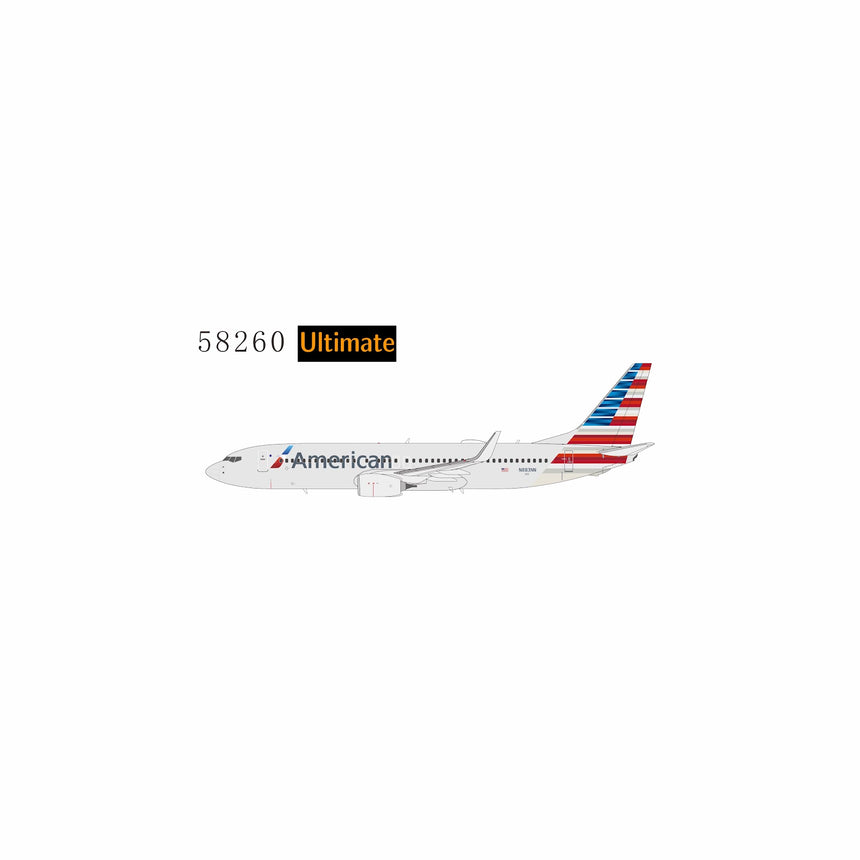 NG Models American Airlines Boeing 737-800 N883NN (Luxurious packaging) Ultimate 1/400 Aircraft Scale Model