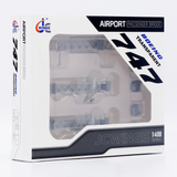 JC Wings Air Passenger Bridge B747 (Transparent) 1/400 Scale Model Accessory