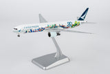 NG Models Cathay Pacific Airways Boeing 777-300ER B-KQU (The Spirit of HongKong - West Kowloon Cultural District) Ultimate 1/400 Aircraft Scale Model