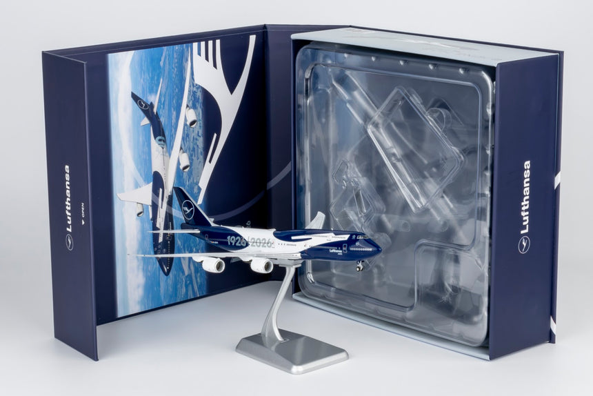 NG Models Lufthansa Boeing B747-8i D-ABYN 100 Years Anniversary; (Ultimate) 1/400 Aircraft Scale Model