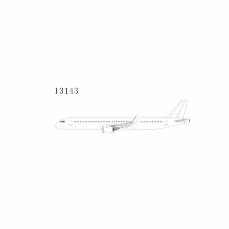 NG Models Blank Model (PW PW1000G engines) Airbus A321neo 1/400 Aircraft Scale Model