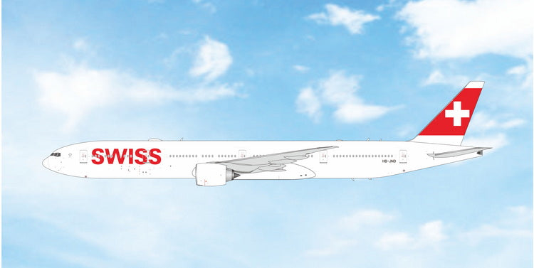 Phoenix Swiss Boeing B777-300ER HB-JND 1/400 Aircraft Scale Model