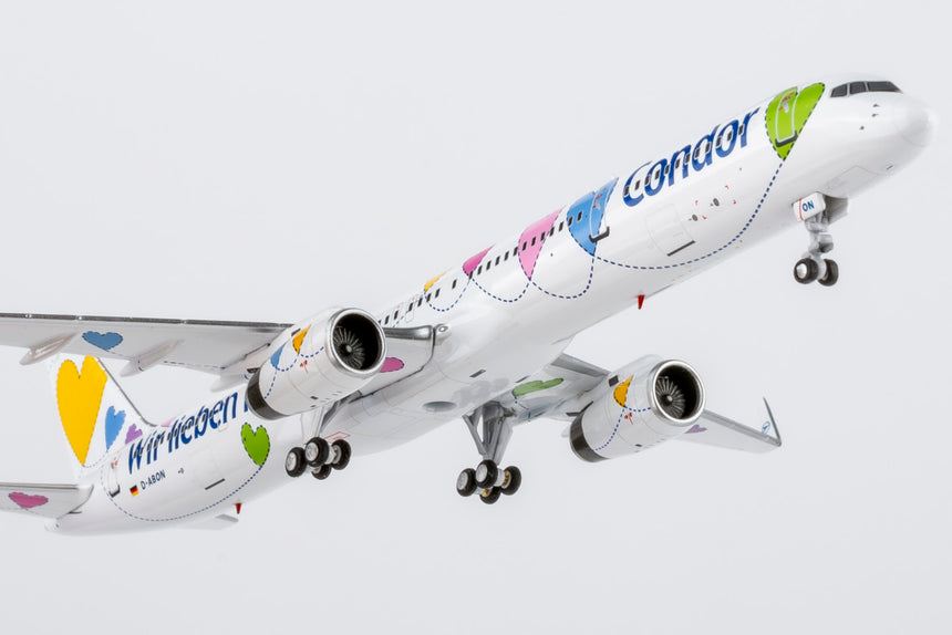 NG Models Condor Boeing 757-300 D-ABON (50th Anniversary colors) Ultimate 1/400 Aircraft Scale Model