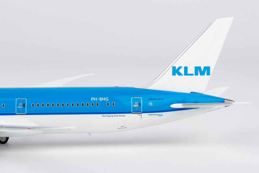 NG Models KLM Royal Dutch Airlines Boeing B787-9 Dreamliner PH-BHG KLM logo's without the crown 1/400 Aircraft Scale Model