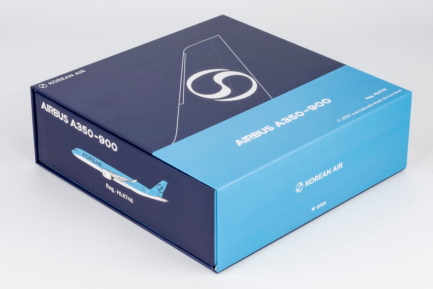 NG Models Korean Air Airbus A350-900 HL8746 New Livery; (Ultimate) 1/400 Aircraft Scale Model