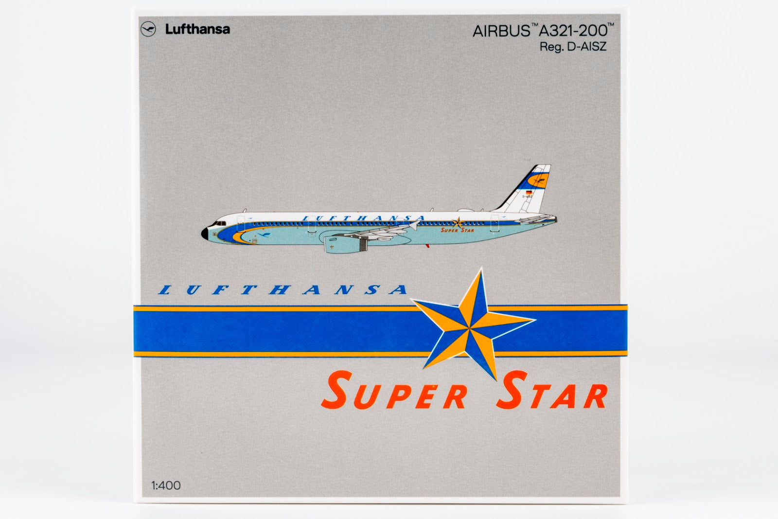 NG Models Lufthansa Airbus A321-200 D-AISZ (Super Star heritage