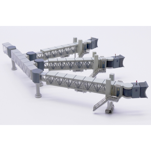 JC Wings Air Passenger Bridge A380 (Transparent) 1/400 Scale Model Accessory