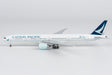 NG Models Cathay Pacific Airways Boeing 777-300ER B-KPO (large titles; "80 Years Together" sticker) Ultimate 1/400 Aircraft Scale Model