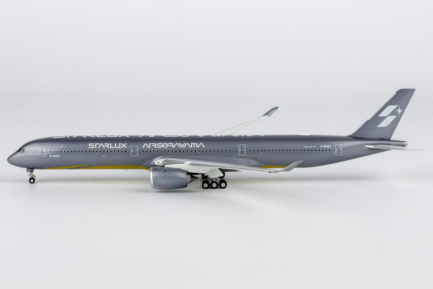 NG Models Starlux Airlines Airbus A350-1000 B-58553 (Airsorayama Silver) 1/400 Aircraft Scale Model