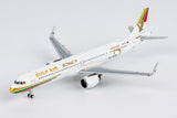 NG Models Gulf Air Airbus A321neo A9C-NB (75th Anniversary livery) 1/400 Aircraft Scale Model