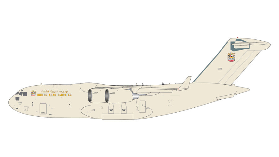 Gemini 1/400 C-17 Globemaster III インド空軍 GeminiJets United Arab Emirates Air Force Boeing C-17 Globemaster