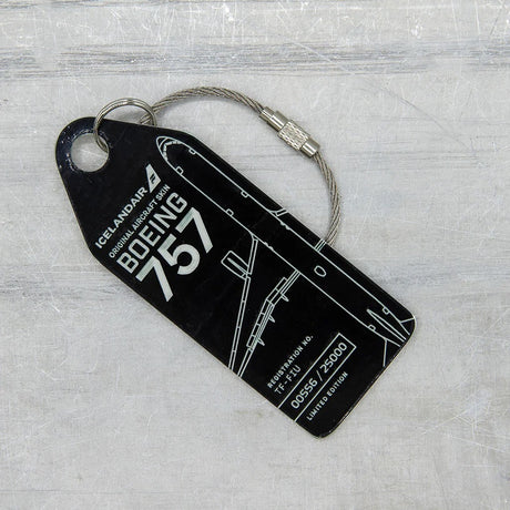 AviationTag Icelandair Boeing 757 - TF-FIU Black