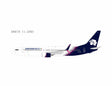 NG Models Aeromexico (new paint with scimitar winglets) Boeing 737-800 XA-OCC 1/200 Aircraft Scale Model