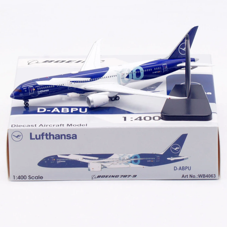 Aviation400 Lufthansa Boeing 787-9 Dreamliner 100TH D-ABPU (detachable gear) 1/400 Aircraft Scale Model