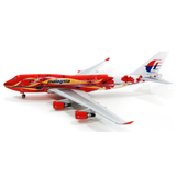 Phoenix Malaysian Airlines Boeing 747-400 Hibiscus Livery 9M-MPD 1/400 Aircraft Scale Model