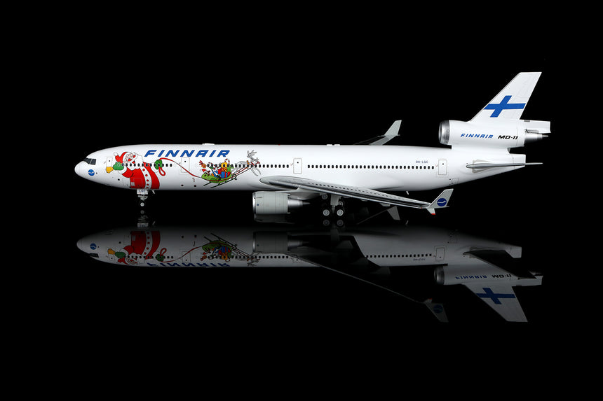 SQ Wings Finnair McDonnell Douglas MD-11 OH-LGC "Santa Claus" 1/200 Aircraft Scale Model