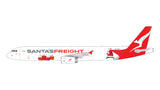 GeminiJets Qantas Freight Airbus A321P2F VH-XF4 “Santa’s Freight” titles (upgraded stand)  1/200 Aircraft Scale Model