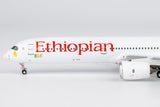 NG Models Ethiopian Airlines Airbus A350-1000 ET-BAZ (with 80th anniversary stickers) 1/400 Aircraft Scale Model