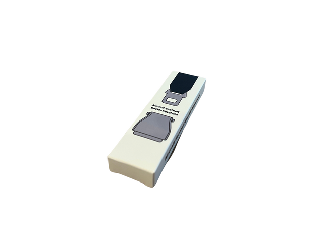 The Seatbelt Buckle Keychain