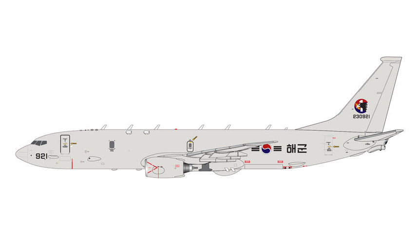GeminiJets Republica Of Korea Navy Boeing P-8 Poseidon 230921 Aircraft Scale Model