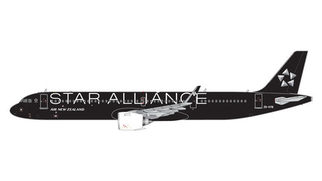GeminiJets Air New Zealand Airbus A321 Neo ZK-OYB - Star Alliance Livery 1/400 GJANZ2178