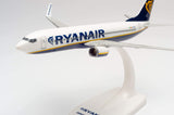 Herpa Ryanair Boeing 737-800 Snap-Fit Model Plane 1/200 Scale