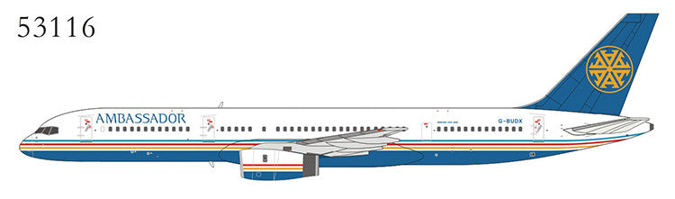 NG Models Ambassador Airways Boeing 757-200 G-BUDX 1/400 NG53116