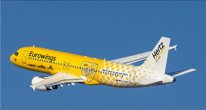 Phoenix Eurowings Airbus A320 D-ABDU 'Hertz' 1/400 Scale