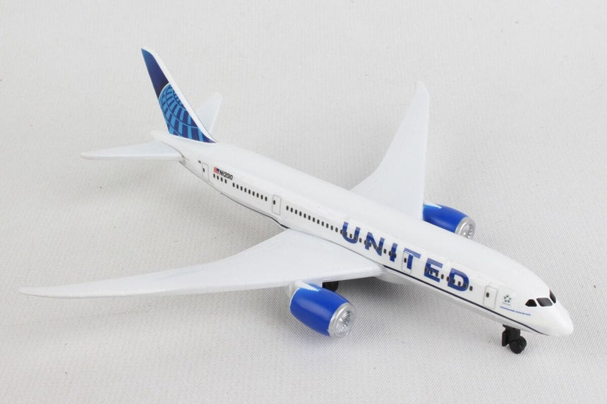 United Airlines Boeing 787 Airplane Model Toy