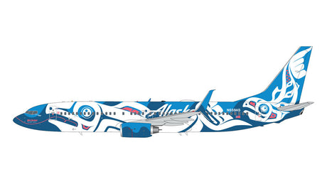GeminiJets Alaska Airlines Boeing 737-800S N559AS "Xaat Kwaani/Salmon People" 1/200 Scale