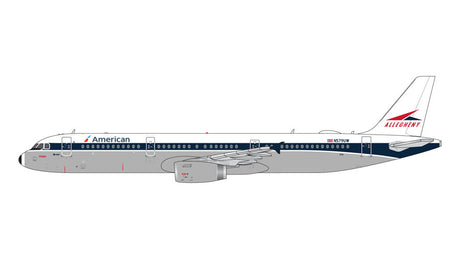 GeminiJets American Airlines Airbus A321 N579UW "Allegheny" Heritage Livery 1/400 Scale