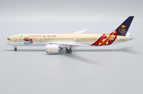 JC Wings Saudi Arabian Airlines Boeing 787-9 Dreamliner G20 Saudi Arabia 2020 HZ-ARF 1/400 Aircraft Scale Model