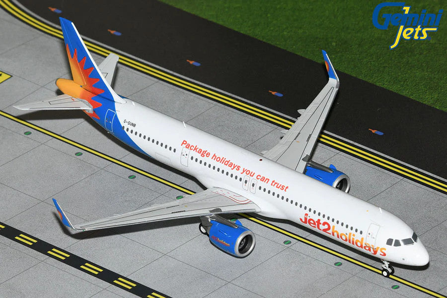 GeminiJets Jet2 Holidays Airbus A321Neo G-SUNB 1/200 G2EXS1265