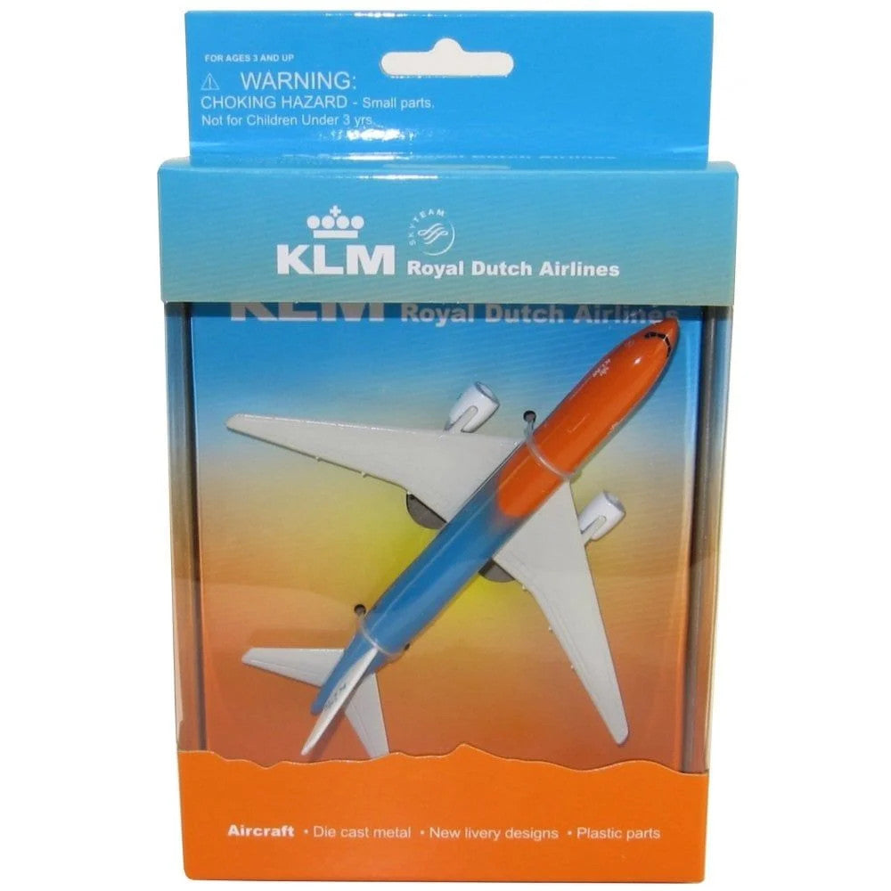 KLM Boeing 777-300 Orange Pride Airplane Model Toy - Aircraft