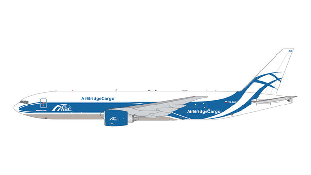 GeminiJets Air Bridge Cargo Boeing 777-200LRF VQ-BAO 1/400 Aircraft Scale Model