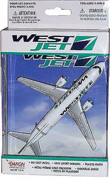 Premier Planes WestJet Airplane Model Toy