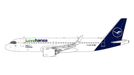 GeminiJets Lufthansa Airbus A320Neo D-AINY "Lovehansa" Titles 1/400 GJDLH2168