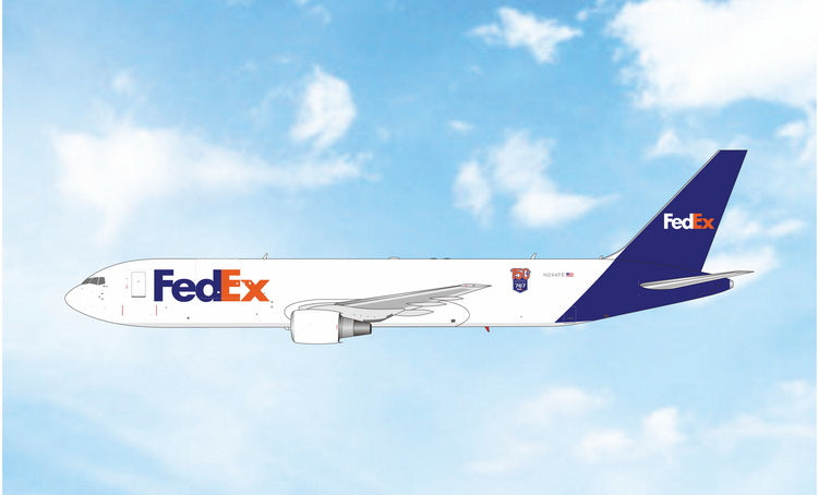 Phoenix Fedex Boeing B767-300F N244FE 1/400 Aircraft Scale Model