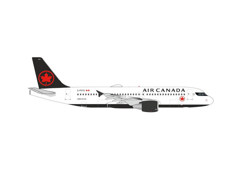 Herpa Air Canada Airbus A320 – C-FCYX 1/500 Aircraft Scale Model