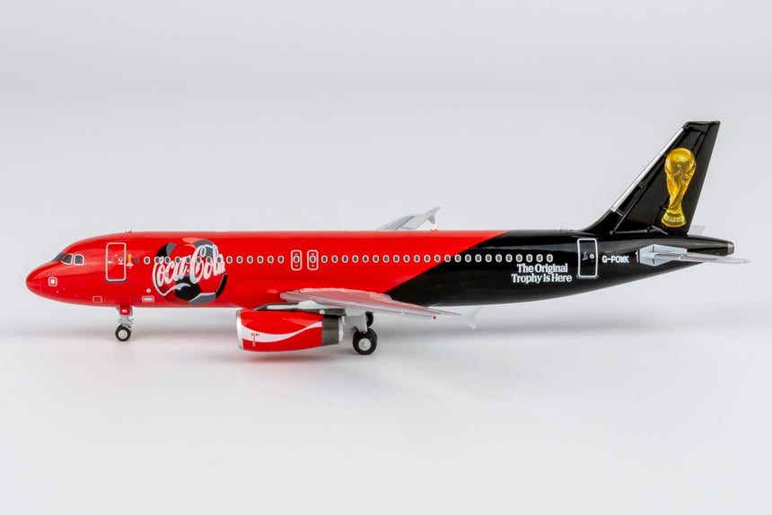 NG Models Titan Airways Airbus A320-200 G-POWK 1/400 Aircraft Scale Model