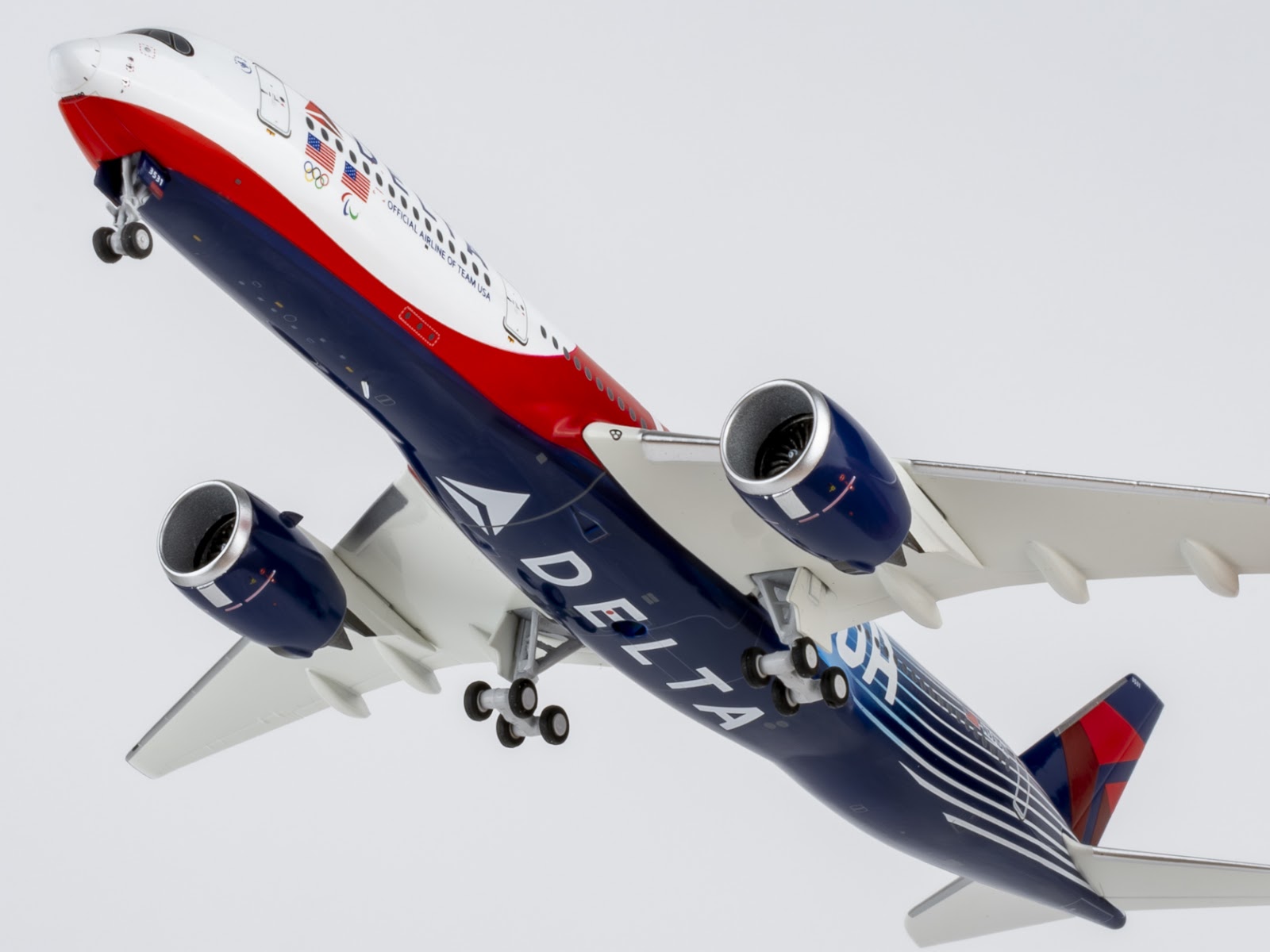 NG Models Delta Air Lines Airbus A350-900 N531DN TEAM USA #3 1/400