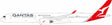 Aviation400 Qantas Airways Airbus A350-1000 VH-OJA (detachable gear) 1/400 Aircraft Scale Model