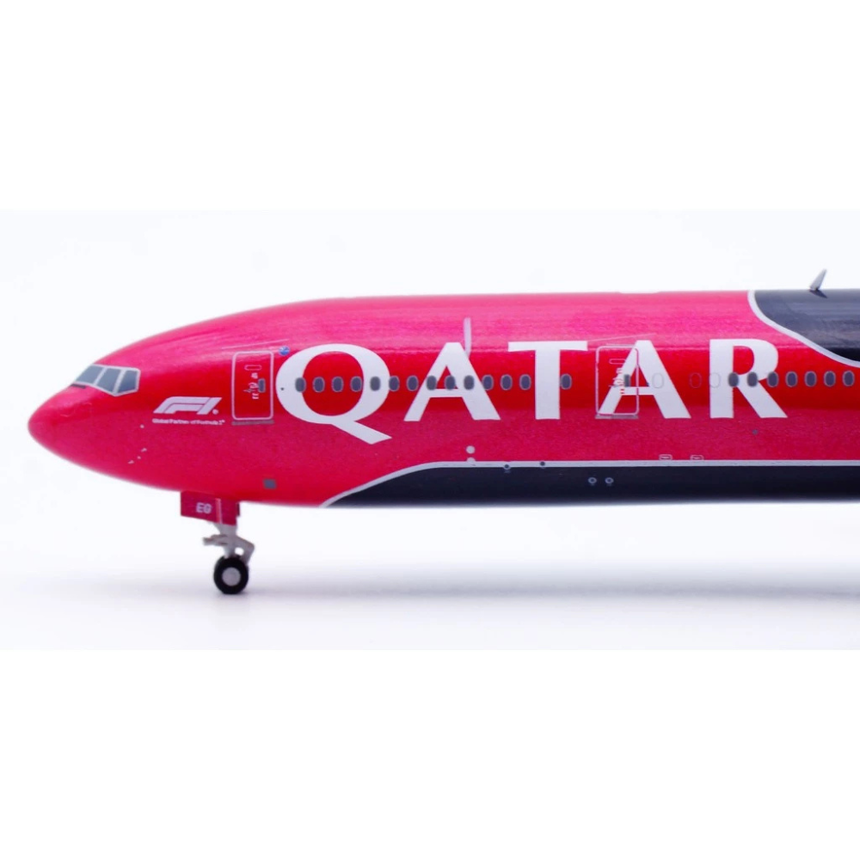 JC Wings Qatar Airways Boeing 777-300ER Formula 1 A7-BEG 1/400 Aircraft Scale Model
