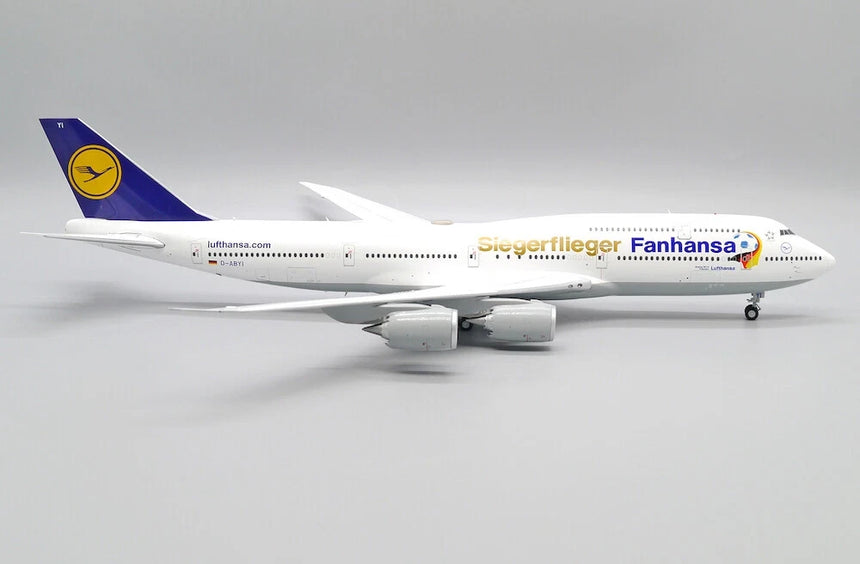JC Wings Lufthansa Boeing 747-8i "Fanhansa" (D-ABYI) 1/200 Aircraft Scale Model