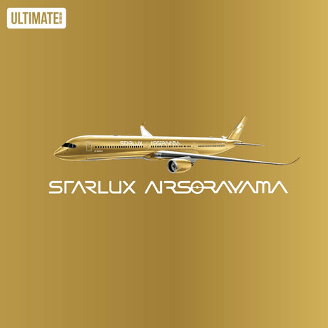 NG Models Starlux Airlines Airbus A350-1000 B-58554 (Airsorayama Golden; Luxurious packaging) Ultimate 1/400 Aircraft Scale Model