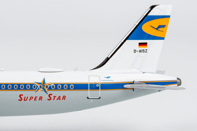 NG Models Lufthansa Airbus A321-200 D-AISZ (Super Star heritage livery) 1/400 Aircraft Scale Model