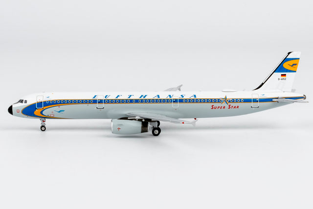 NG Models Lufthansa Airbus A321-200 D-AISZ (Super Star heritage livery) (ULTIMATE) 1/400 Aircraft Scale Model