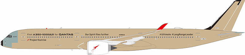 Aviation400 Qantas Airbus A350-1000 F-WULR (first flight; detachable gear) 1/400 Aircraft Scale Model