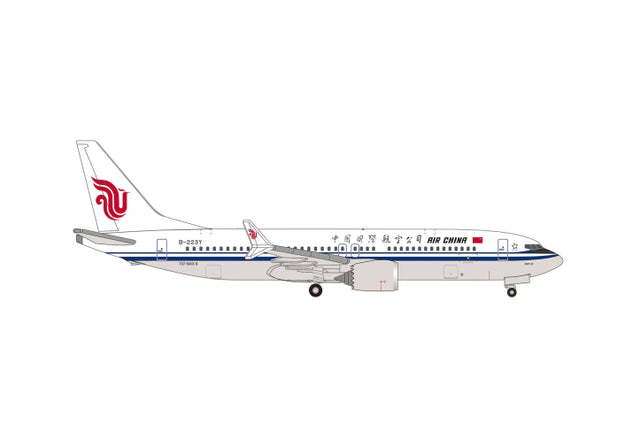 Herpa Air China Boeing 737 MAX 8 - B-223Y 1/500 Aircraft Scale Model